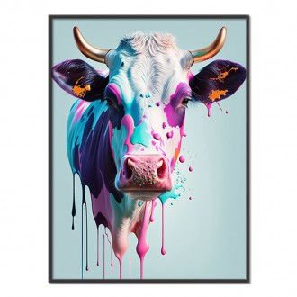 Graffiti kráva