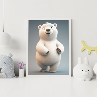 Animovaný lední medvěd