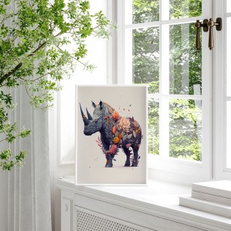 Květinový nosorožec