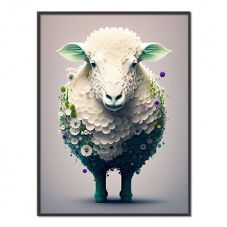 Květinová ovce