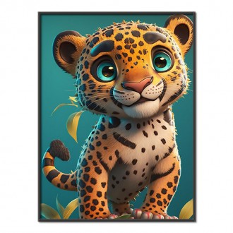 Roztomilý leopard