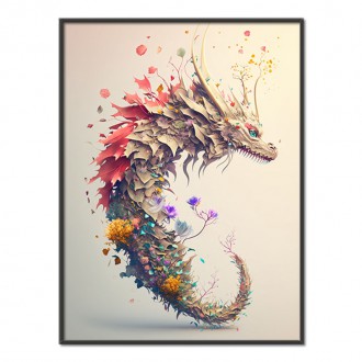 Květinový drak