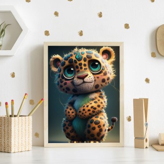 Animovaný leopard