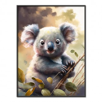 Akvarelová koala