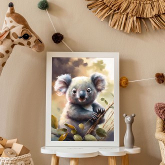 Akvarelová koala