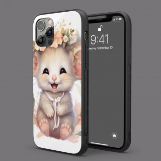 Kryt na mobil Mládě myšky v květinách