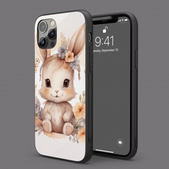 Kryt na mobil Mládě zajíce v květinách