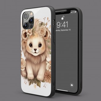 Kryt na mobil Mládě lva v květinách