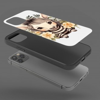 Kryt na mobil Mládě zebry v květinách