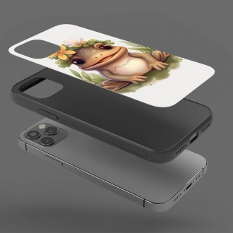 Kryt na mobil Mládě žáby v květinách