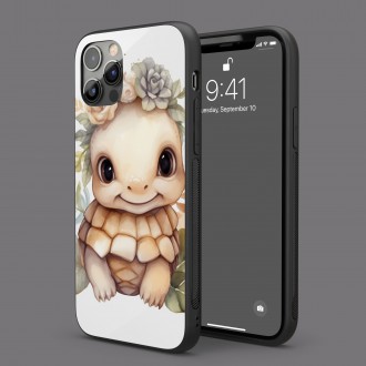 Kryt na mobil Mládě želvy v květinách