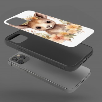 Kryt na mobil Mládě srnky v květinách