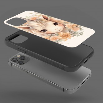 Kryt na mobil Mládě jednorožce v květinách