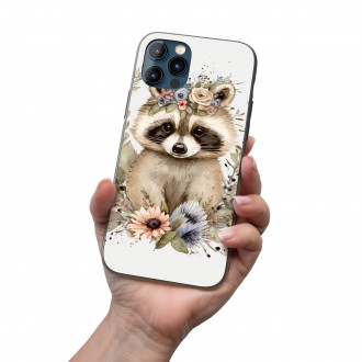 Kryt na mobil Mládě mývala v květinách 2