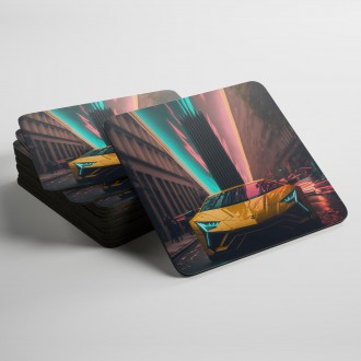 Podtácky Sportovní auto