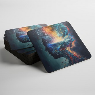 Podtácky Myšlenka v barvě 2