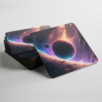 Podtácky Pohled do vesmíru