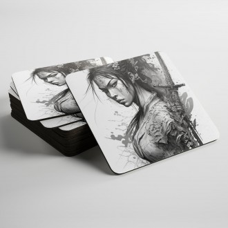 Podtácky Japonská bojovnice 4