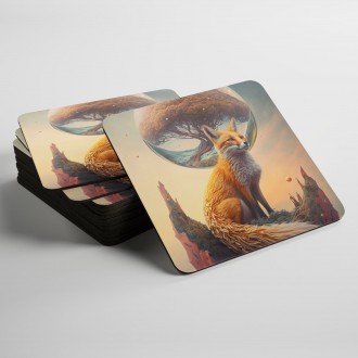 Podtácky Snící liška