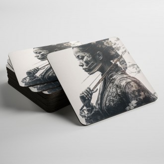 Podtácky Japonská bojovnice 2