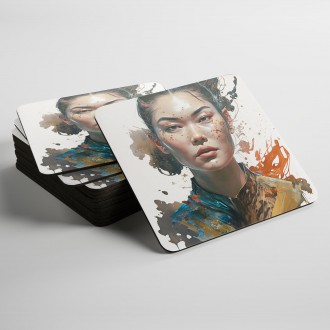 Podtácky Japonská dívka