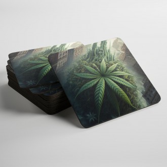 Podtácky Zelené město