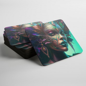 Podtácky Karnevalová tanečnice 4