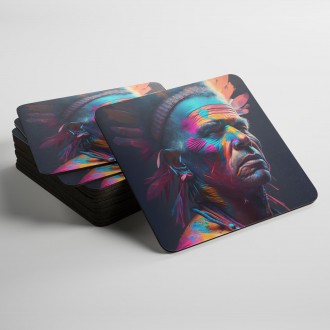 Podtácky Náčelník v barvě