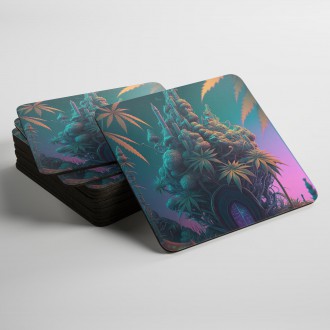 Podtácky Zelený dům