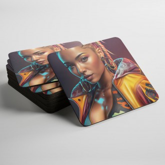 Podtácky Hip hopová dívka 2