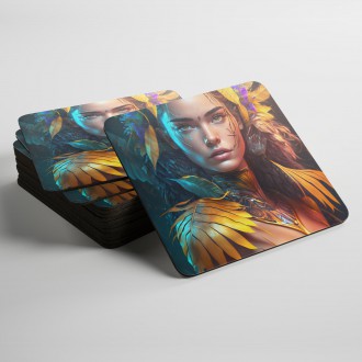 Podtácky Dívka Amazonka