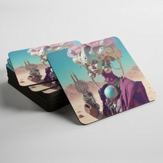 Podtácky Mimozemská bojovnice