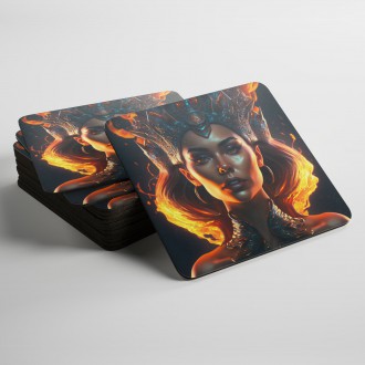 Podtácky Pekelná královna