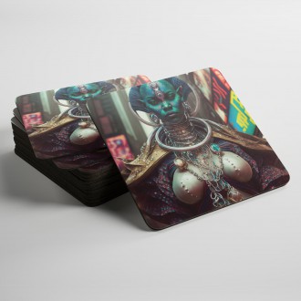 Podtácky Fantasy vesmírný tvor 1