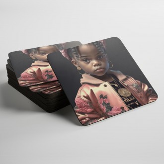 Podtácky Moderní holčička