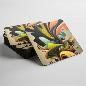 Podtácky Ve víru barev