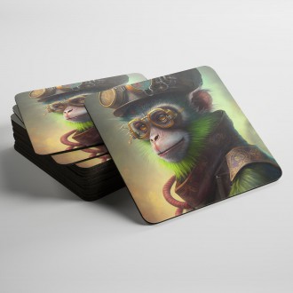 Podtácky Steampunková opice 1