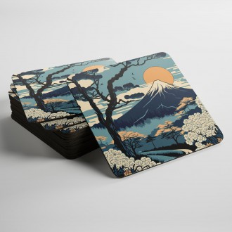 Podtácky Slunce nad Fuji 2