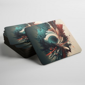 Podtácky Barevná spirála 2