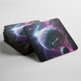 Podtácky Tajemný vesmír