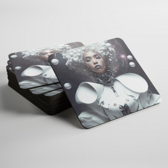 Podtácky Fantasy vesmírná vládkyně 1