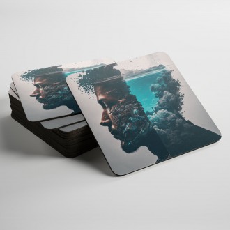 Podtácky Myšlenkami u moře