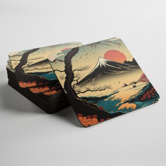 Podtácky Slunce nad Fuji 1