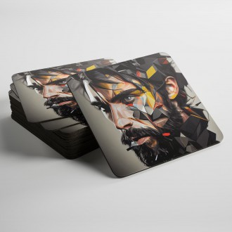 Podtácky Olejomalba - Geometrická tvář