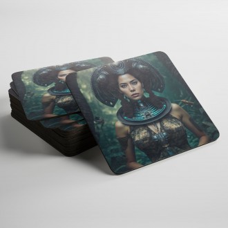 Podtácky Fantasy vesmírná cestovatelka 2