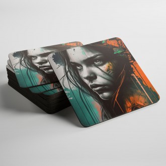 Podtácky Hororový plakát