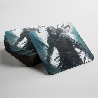 Podtácky Moderní umění - asasín