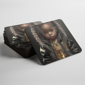 Podtácky Rocková holčička