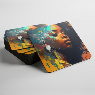 Podtácky Moderní umění - Svůdná žena