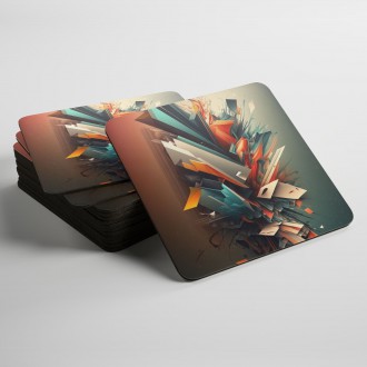 Podtácky Barevné krystaly 1